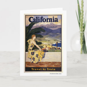 Cartão Califórnia este verão. Viagem pelo trem