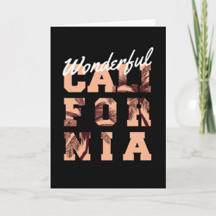 Cartão Califórnia Maravilhosa