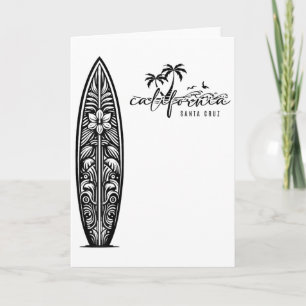 Cartão Califórnia Santa Cruz, Pranchas de Surf Ckprint