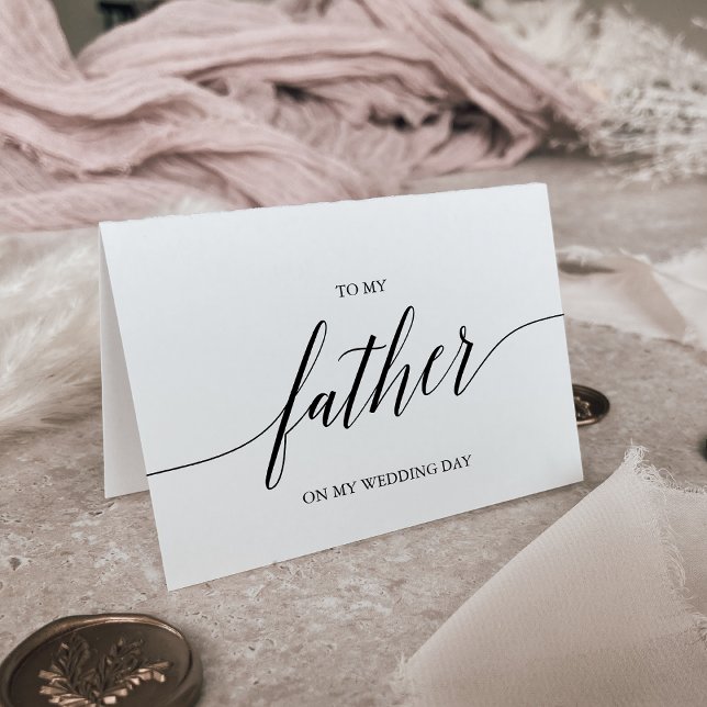 Cartão Caligrafia Negra Elegante Para O Casamento Do Meu  (Criador carregado)