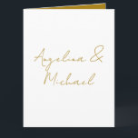 Cartão Caligrafia Profissional Cor Dourada Elegante<br><div class="desc">Este produto foi muito bom e eu amo como é fácil personalizar o design. O design era muito simples,  então fiquei muito satisfeito quando criei.</div>