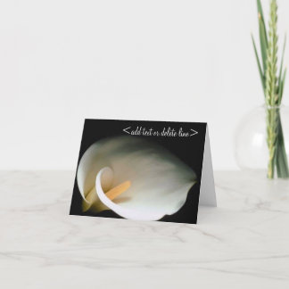 Cartão Calla Lily Greeting Card