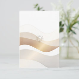 Cartão Calm Desert Waves com Fennec Essence | Se Mínimo