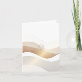 Cartão Calm Desert Waves com Fennec Essence | Se Mínimo