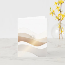 Cartão Calm Desert Waves com Fennec Essence | Se Mínimo