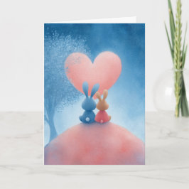 Cartão Calm in My Chaos Valentine Card