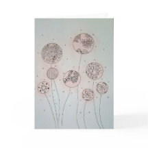 Calming Garden Spheres Mixed Media