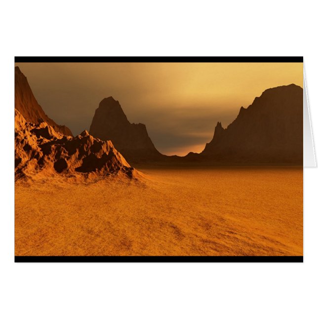 Cartão Calor a enxofre (Frente Horizontal)