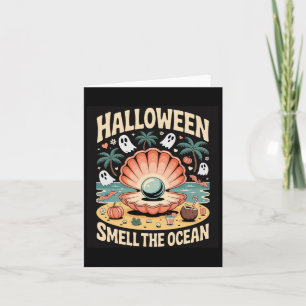 Cartão Calor De Shell Halloween - Espalhar Meus Flaps Che