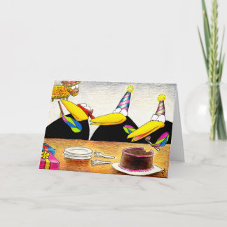 Cartão Calorie Tips for Birthday Crows card