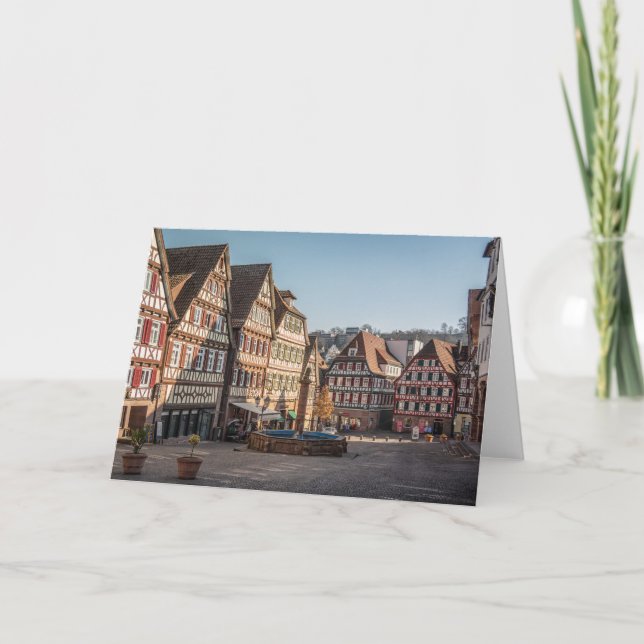 Cartão Calw Schwarzwald (Frente)