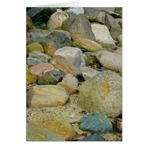 Cartão Cama da rocha
