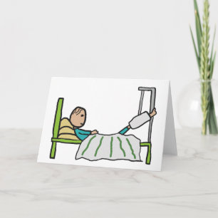 Cartão Cama de Hospital