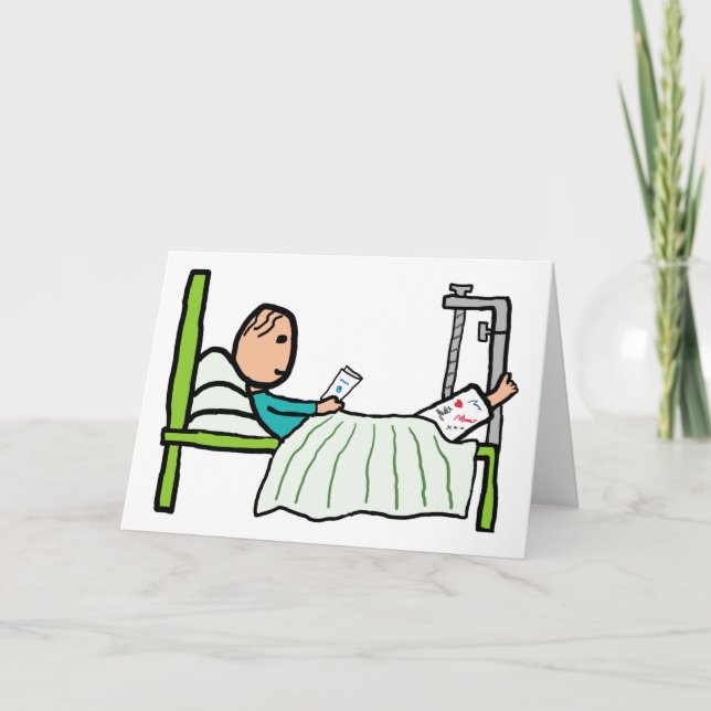 Cartão Cama de Hospital (Frente)