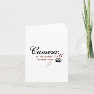 Cartão Câmara: Espelho com Memória