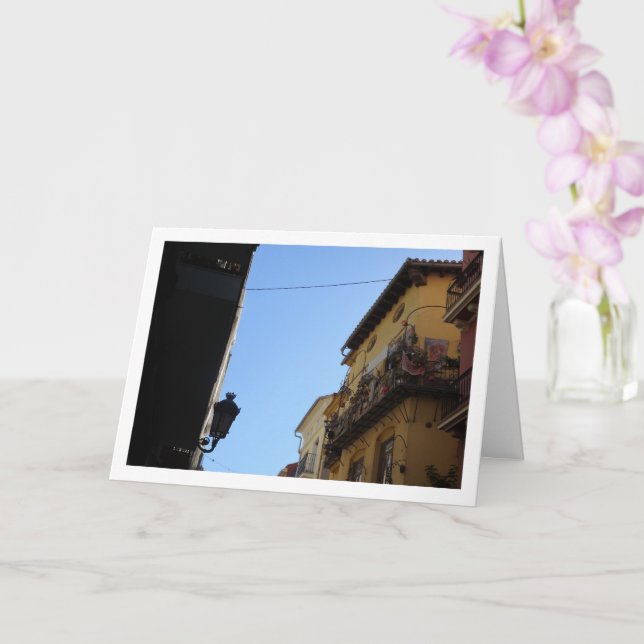 Cartão Câmara Municipal de Valência, Espanha (Orquídea)