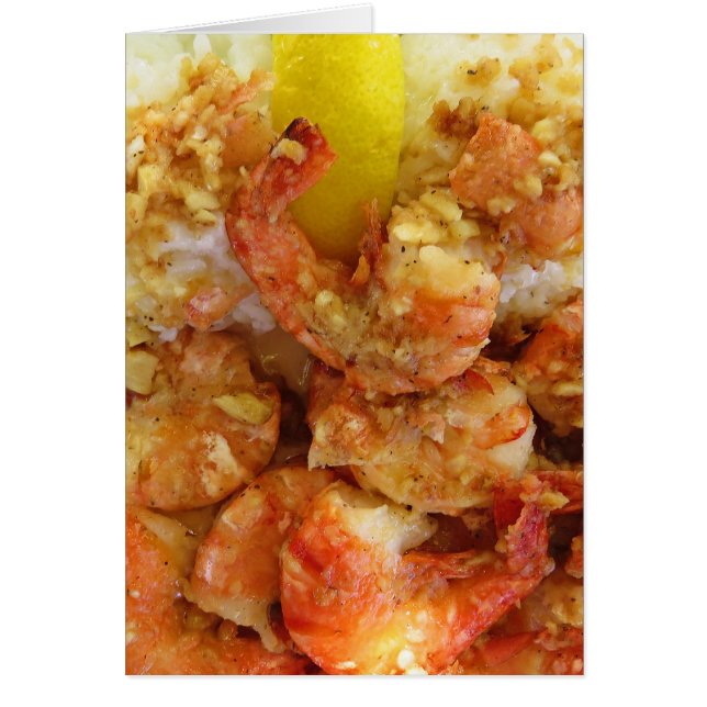 Cartão Camarão Scampi (Frente)