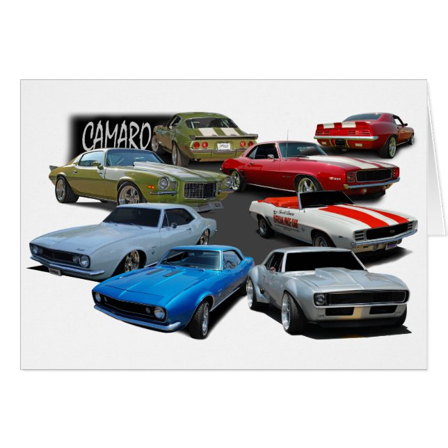 CARTÃO CAMARO (Frente Horizontal)