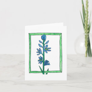 Cartão Camas Lily Greeting Card