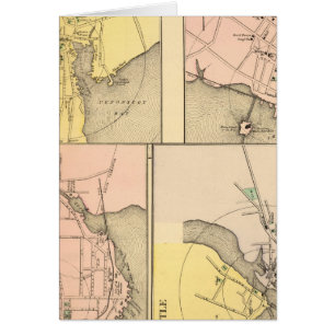 Cartão Camden, Wiscasset, Damariscotta,