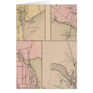 Cartão Camden, Wiscasset, Damariscotta, Newcastle