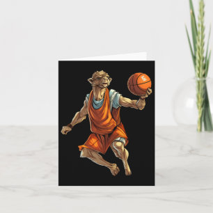 Cartão Camelo Jogador de Basquete
