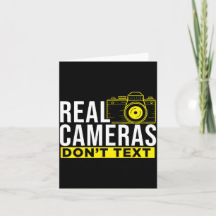 Cartão Câmeras Reais Não Enviam Mensagens de Texto Fotogr