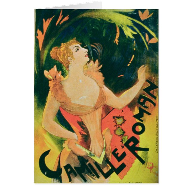 Cartão "Camilo romano" (litho da cor) (Frente)