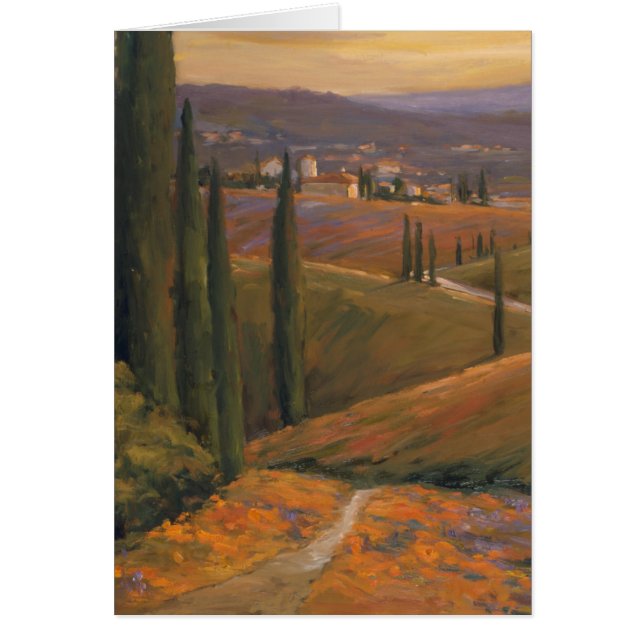 Cartão Caminhada da tarde mim (Frente)