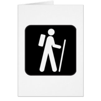 Cartão Caminhando o sinal