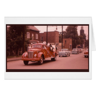 Cartão Caminhão de Fogo