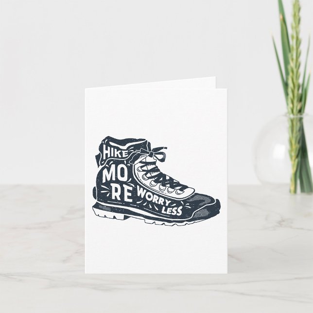 Cartão Caminhe Mais Preocupada Menos (Criador carregado)