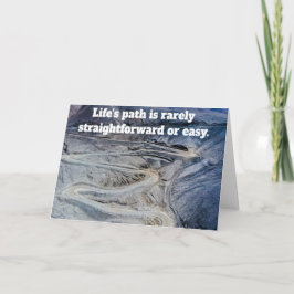 Cartão Caminho da vida.