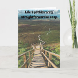Cartão Caminho da vida.