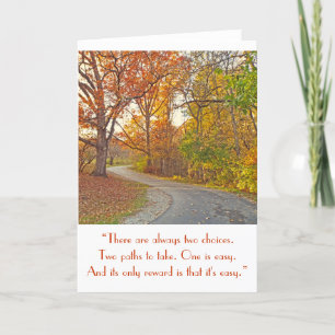 CARTÃO "CAMINHO DE VENDA ATRAVÉS DE MADEIRAS"