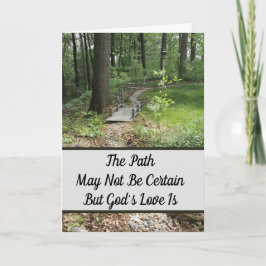 Cartão Caminho - Dentro de Vazio