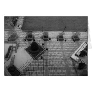 Cartão Caminho Desertado / Noir