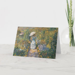 Cartão Caminho do Jardim   Frederick Carl Frieseke