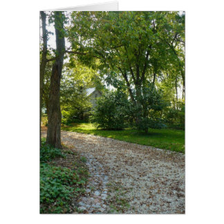 Cartão Caminho menos percorrido