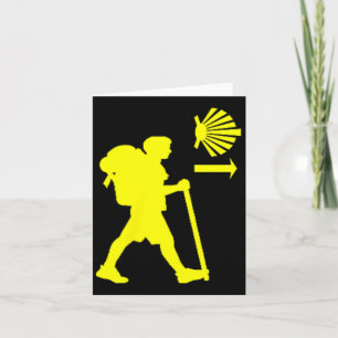 Cartão Camino De Santiago De Compostela Espanha Pilgrim H