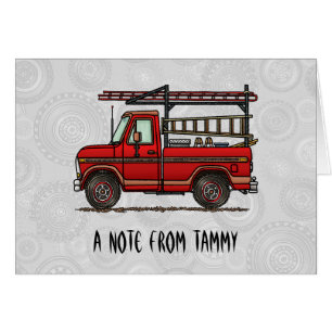 Cartão Camionete bonito