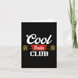 Cartão Camisa Cool Dads Club Dia dos Pais Da Filha Tão