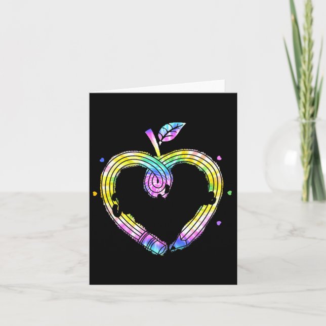 Cartão Camisa de Auxiliar de Professor Fofa Presente do D (Frente)