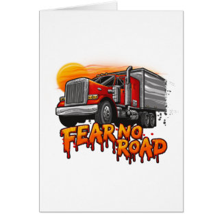 Cartão Camisa de Caminhoneiro - Sem Medo da Estrada