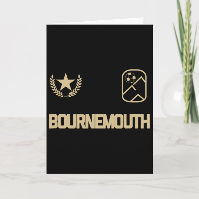 Cartão Camisa de Futebol do Bournemouth  (Frente)