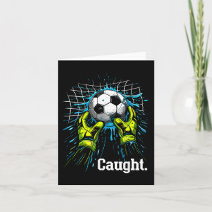 Cartão Camisa de goleiro de futebol infantil masculino - 
