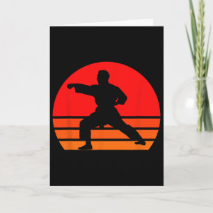 Cartão Camisa de Karate Preta1