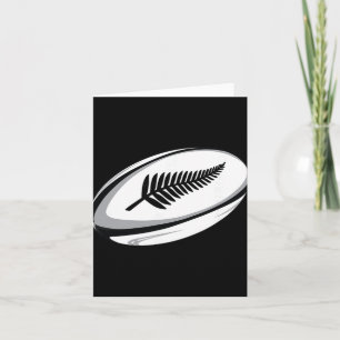 Cartão Camisa de Rugby da Nova Zelândia