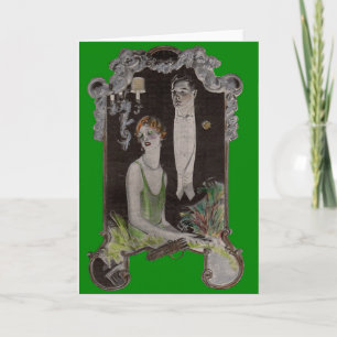 Cartão Camisa de seta para o 1920 Leyendecker