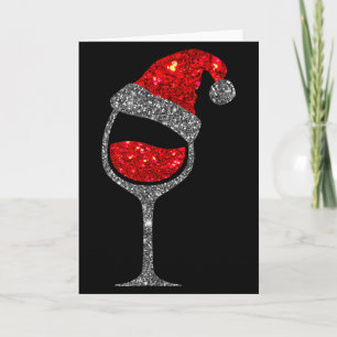 Cartão Camisa de Vinho de Natal - Gl De Vinho Tinto Chapé
